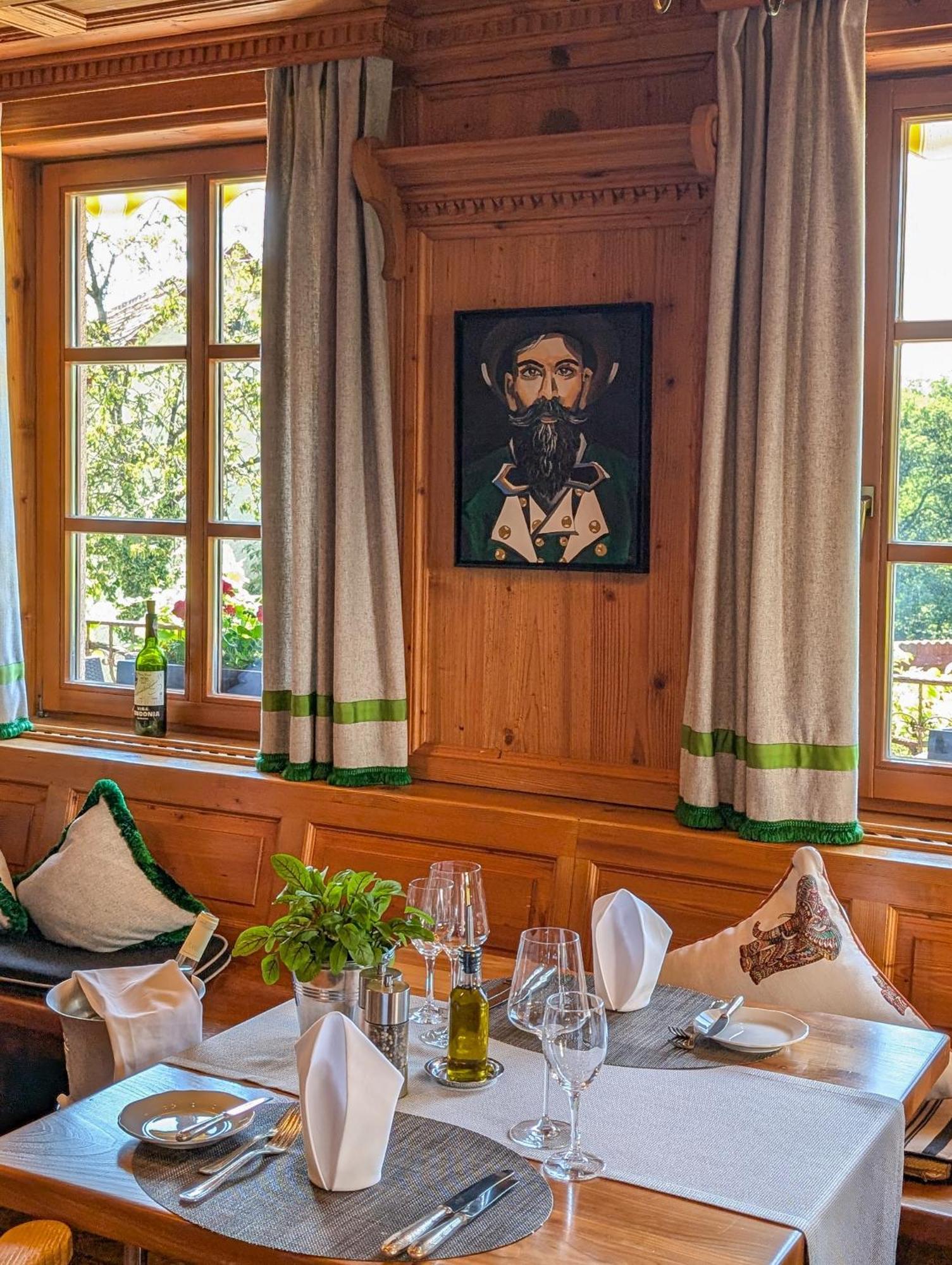 Hotel Restaurant Vinothek Lamm Bad Herrenalb Exterior photo