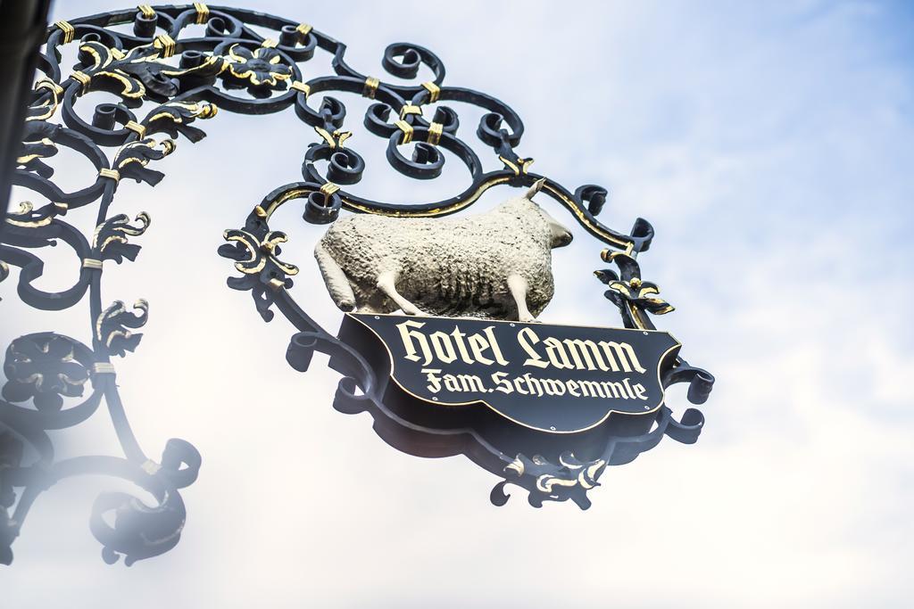 Hotel Restaurant Vinothek Lamm Bad Herrenalb Exterior photo